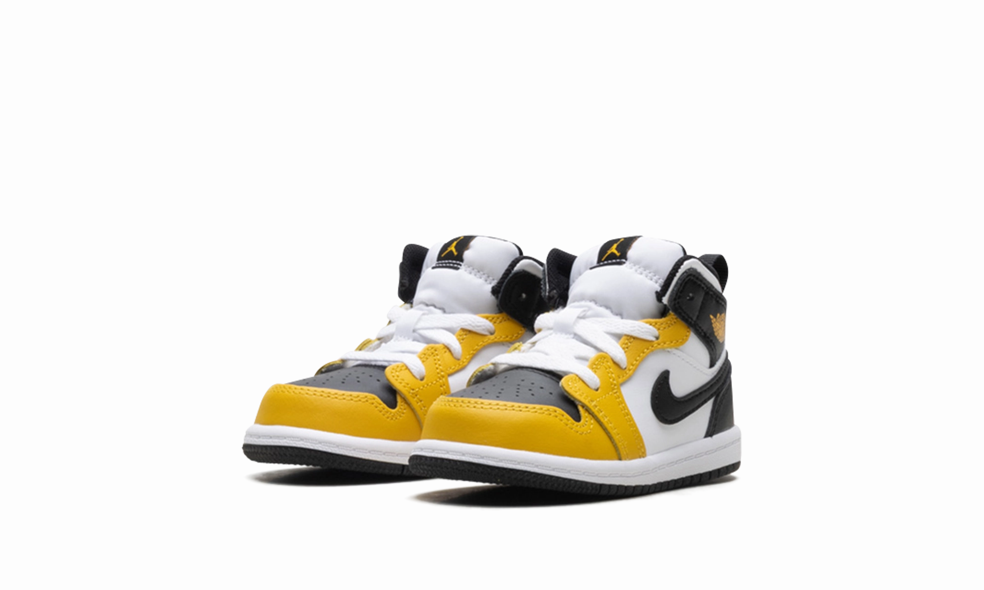 Strap Slider, Style Meets Function, Breathable Build Air Jordan 1 Mid TD "Yellow Ochre"