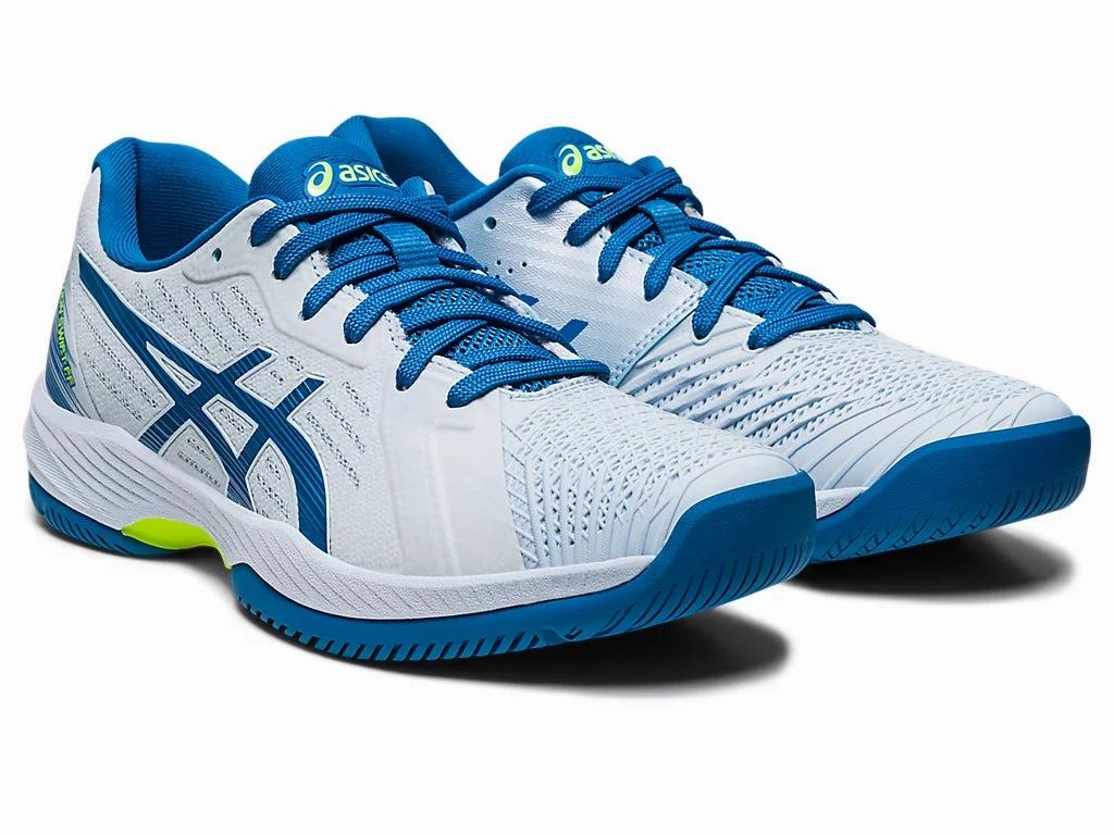 Asics Women's Solution Swift FF (Sky/Reborn Blue) Strap Slider