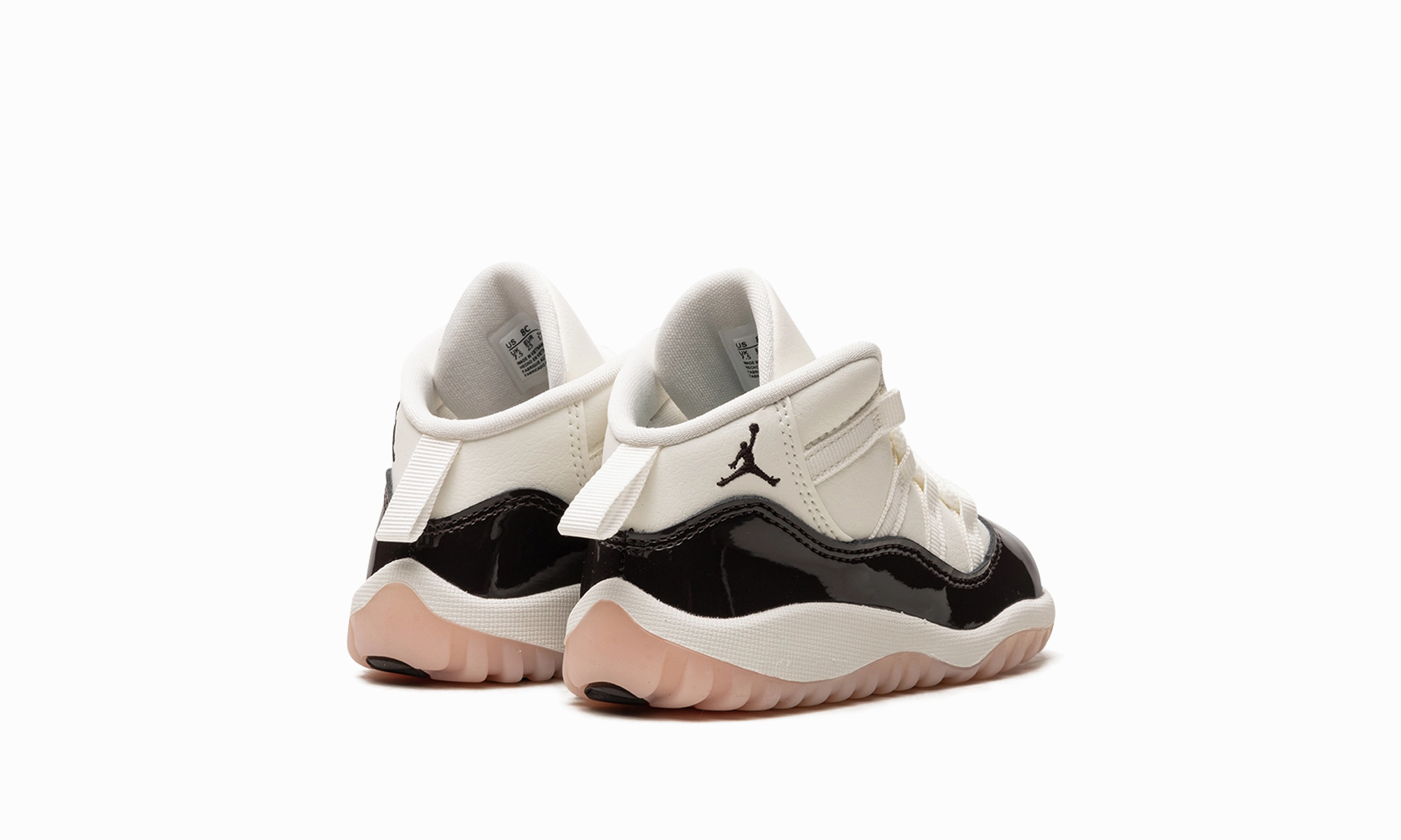 Embossed Leather Jordan 11 Retro TD "Neapolitan" Chain Strap