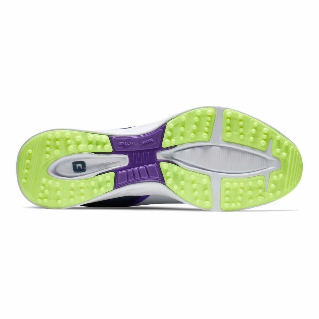 On The Go Style, Lightweight Design, Trendy And Practical Footjoy Ladies Fuel Sport Golf Shoes 90128