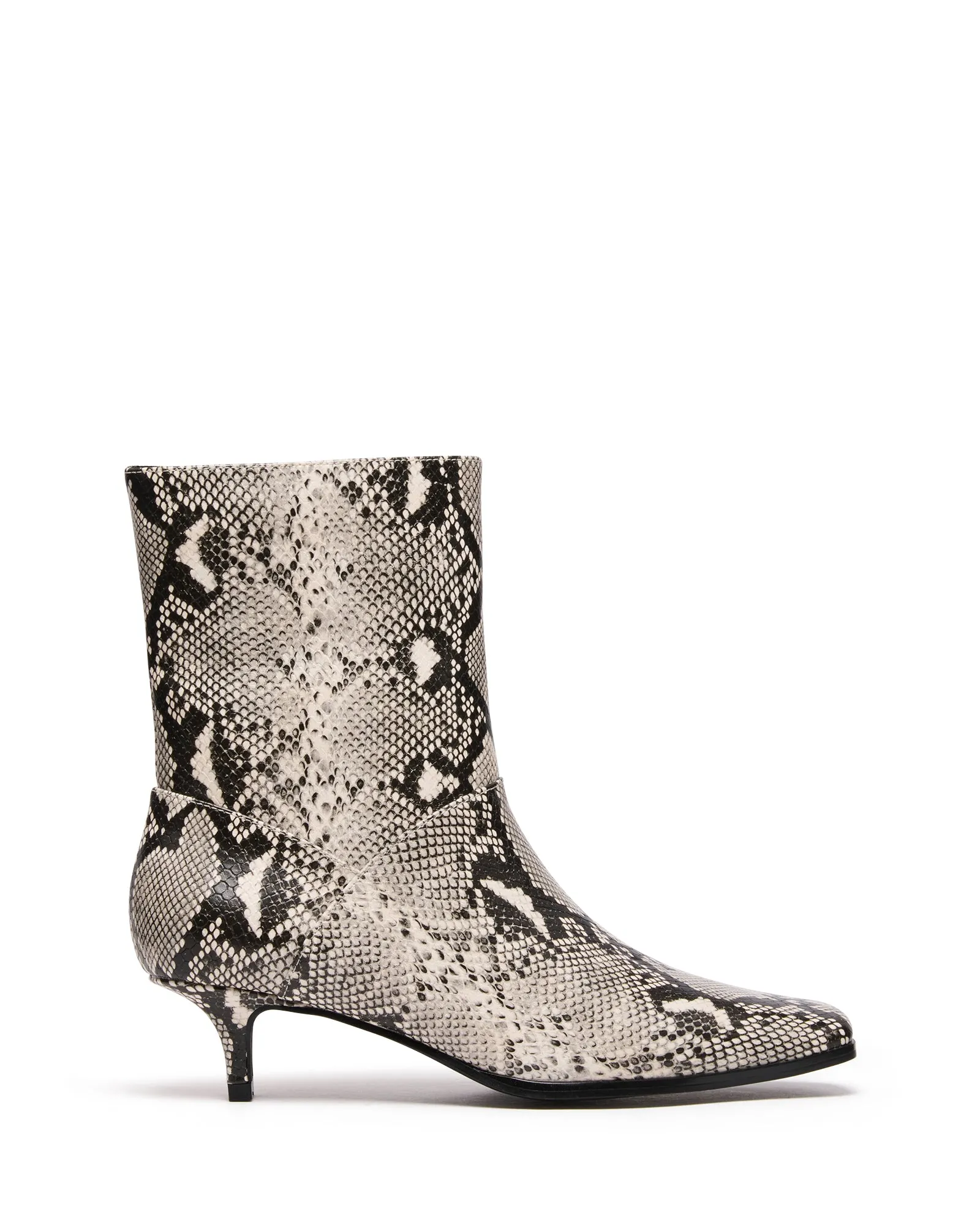 Shade Ankle Boot Black/White Snake