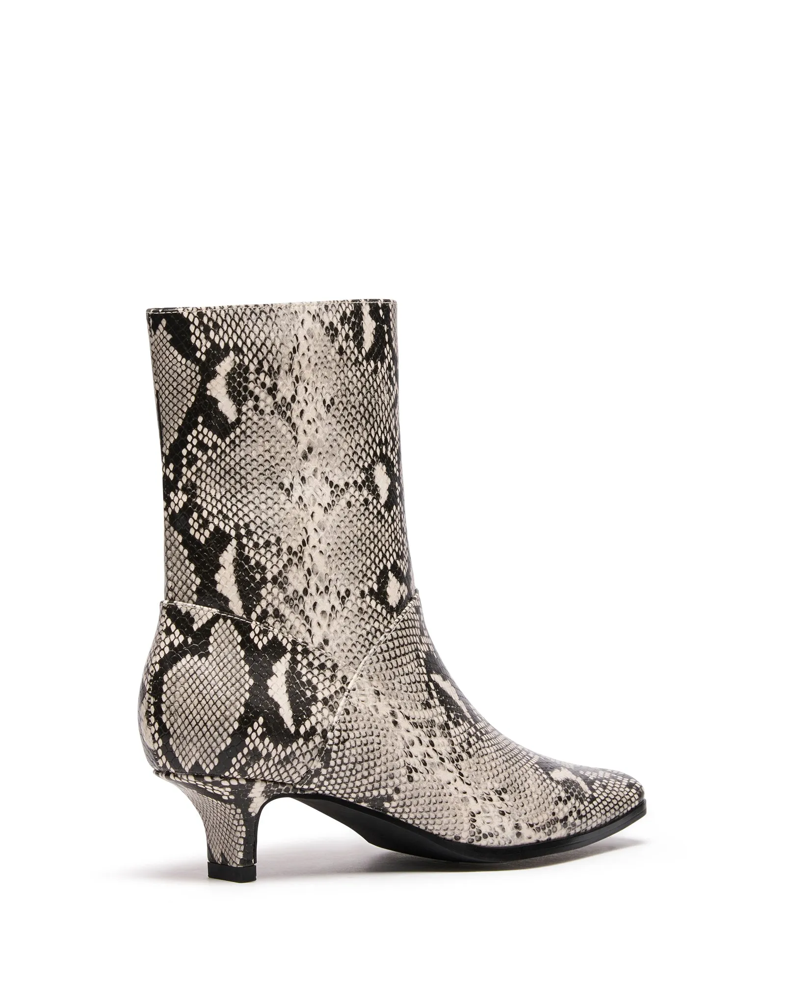 Shade Ankle Boot Black/White Snake