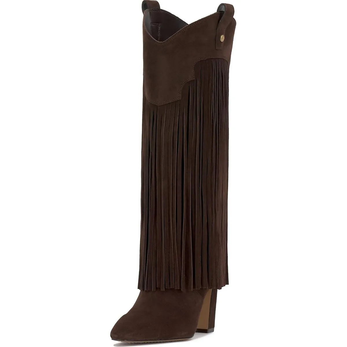 Shela Womens Zipper Suede Knee-High Boots