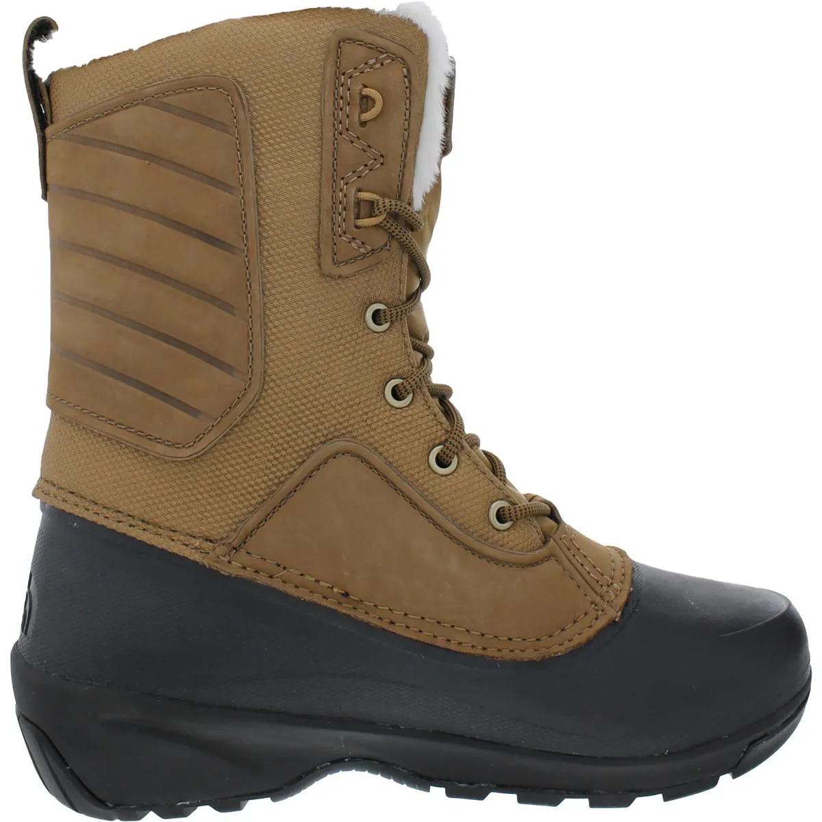 SHELLISTA IV Womens Leather Faux Fur Winter & Snow Boots
