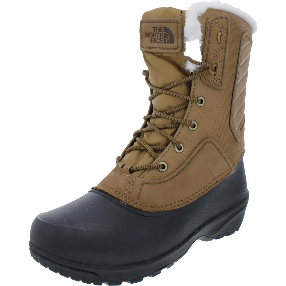 SHELLISTA IV Womens Leather Faux Fur Winter & Snow Boots