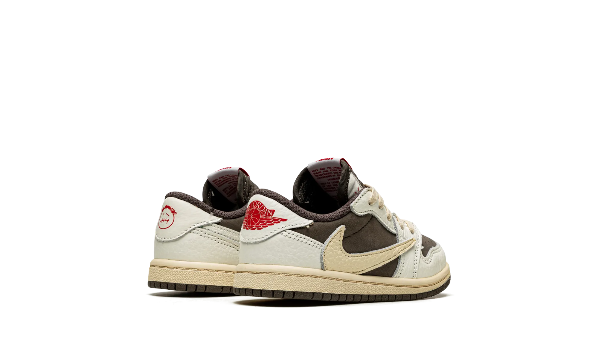 Unmatched Performance Jordan 1 Low OG SP TD "Travis Scott - Reverse Mocha"