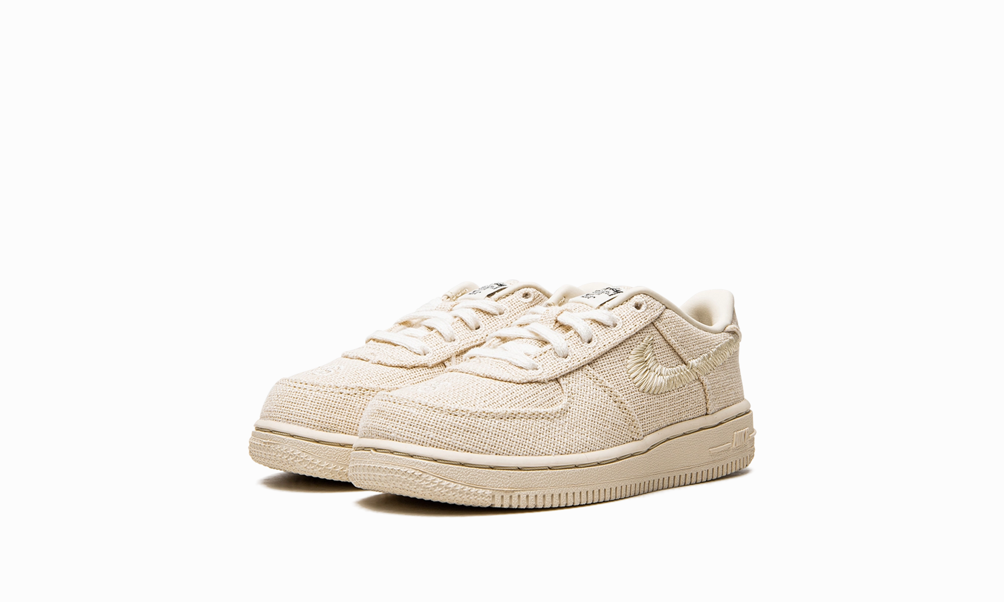 Smooth Finish Air Force 1 Low TD "Stussy Air Force 1" Fold-Over Flap