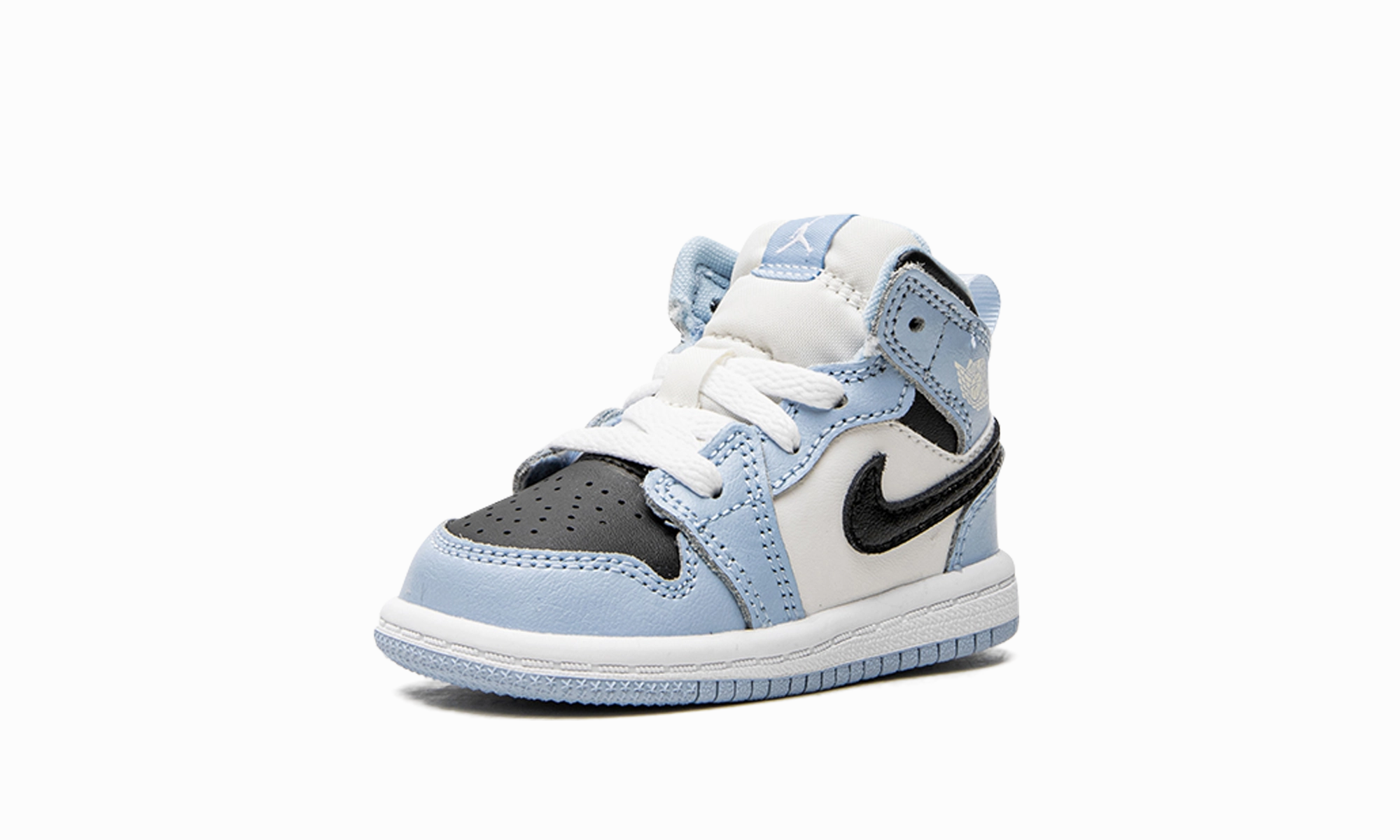 Jordan 1 Mid TD "Ice Blue" Be The First To Own, Click To Buy, MenS Travel Shoulder Bag