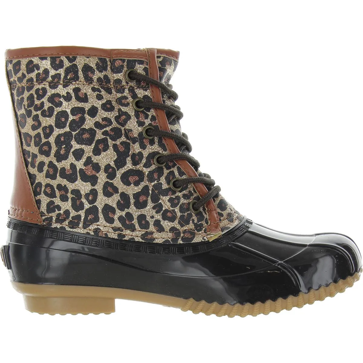 Skipper Womens Animal Print Manmade Winter & Snow Boots