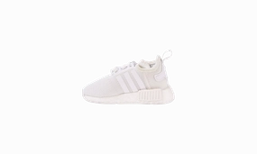 Eco-Friendly SMS promotion NMD_R1 TD "Triple White" Child size discount