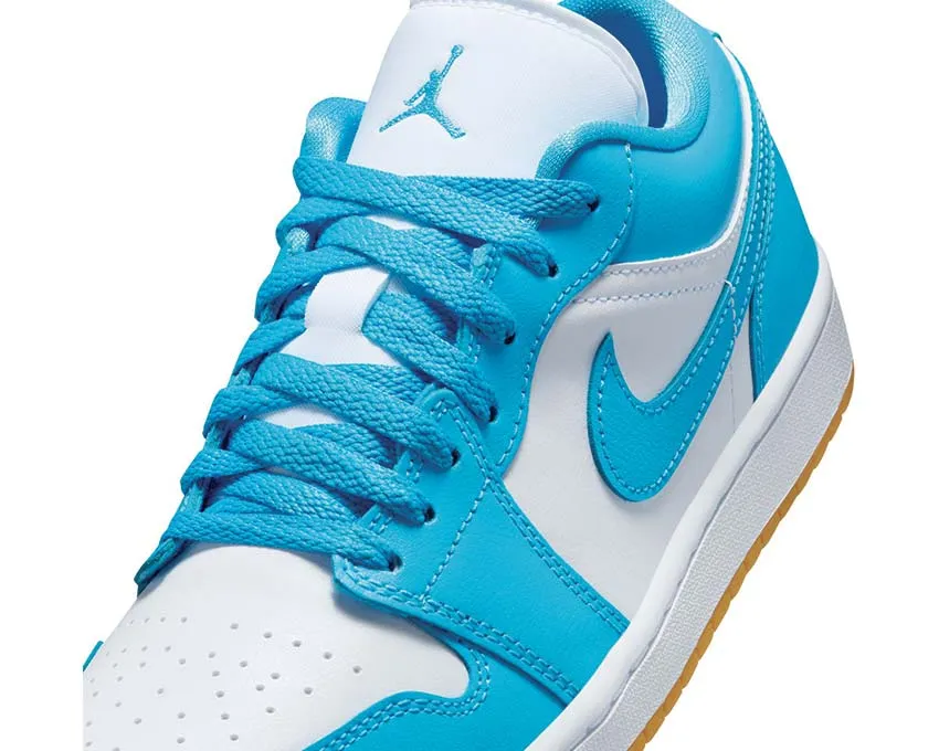 Top Zipper Air Jordan 1 Low "Powder Blue"