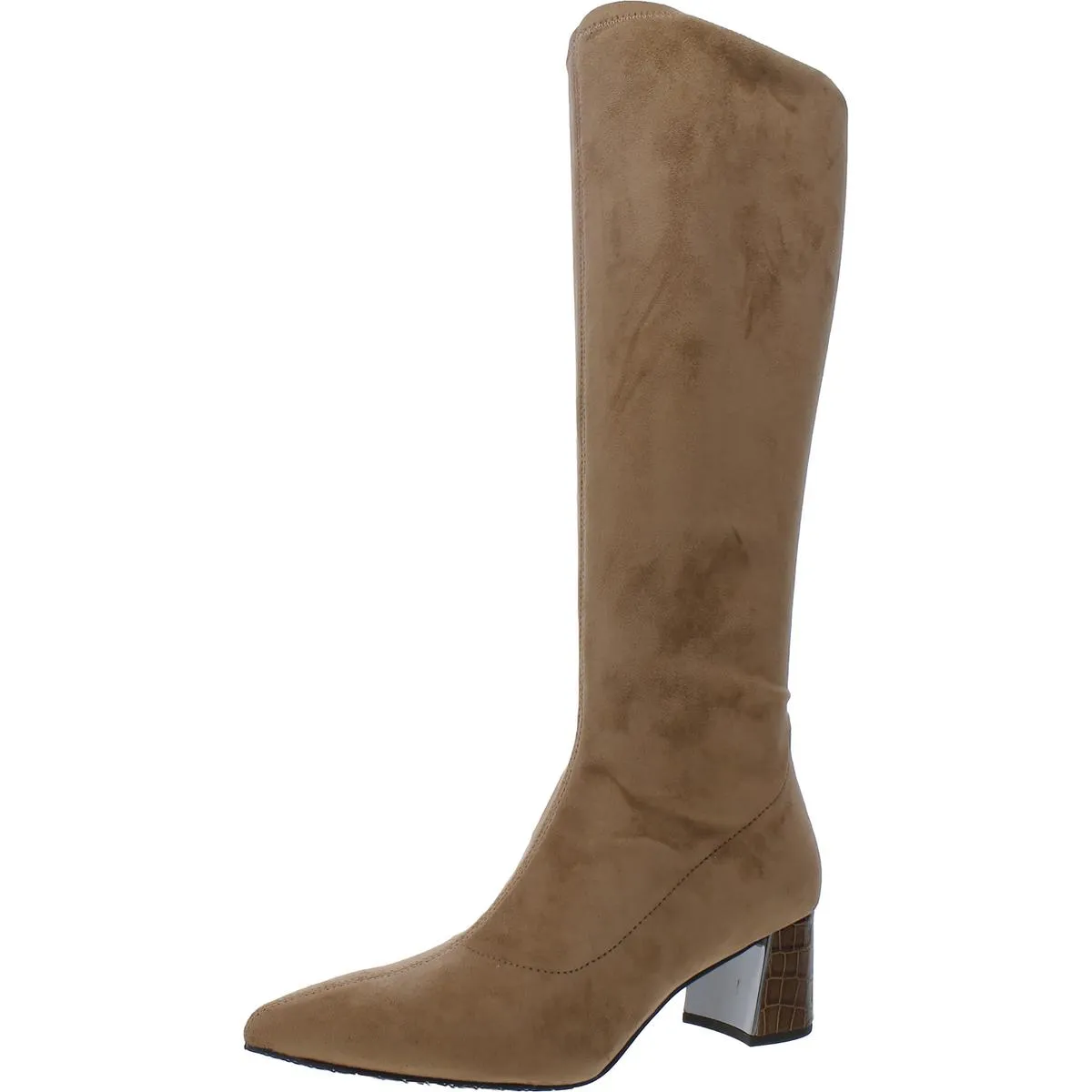 Souma Womens Faux Suede Tall Knee-High Boots