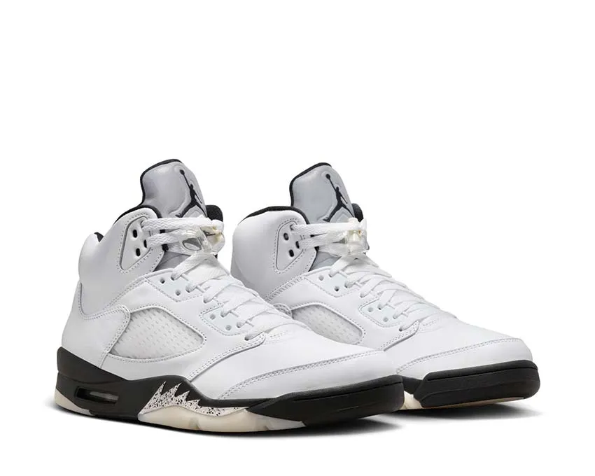 Transparent Pvc Air Jordan 5 Retro "White and Black"