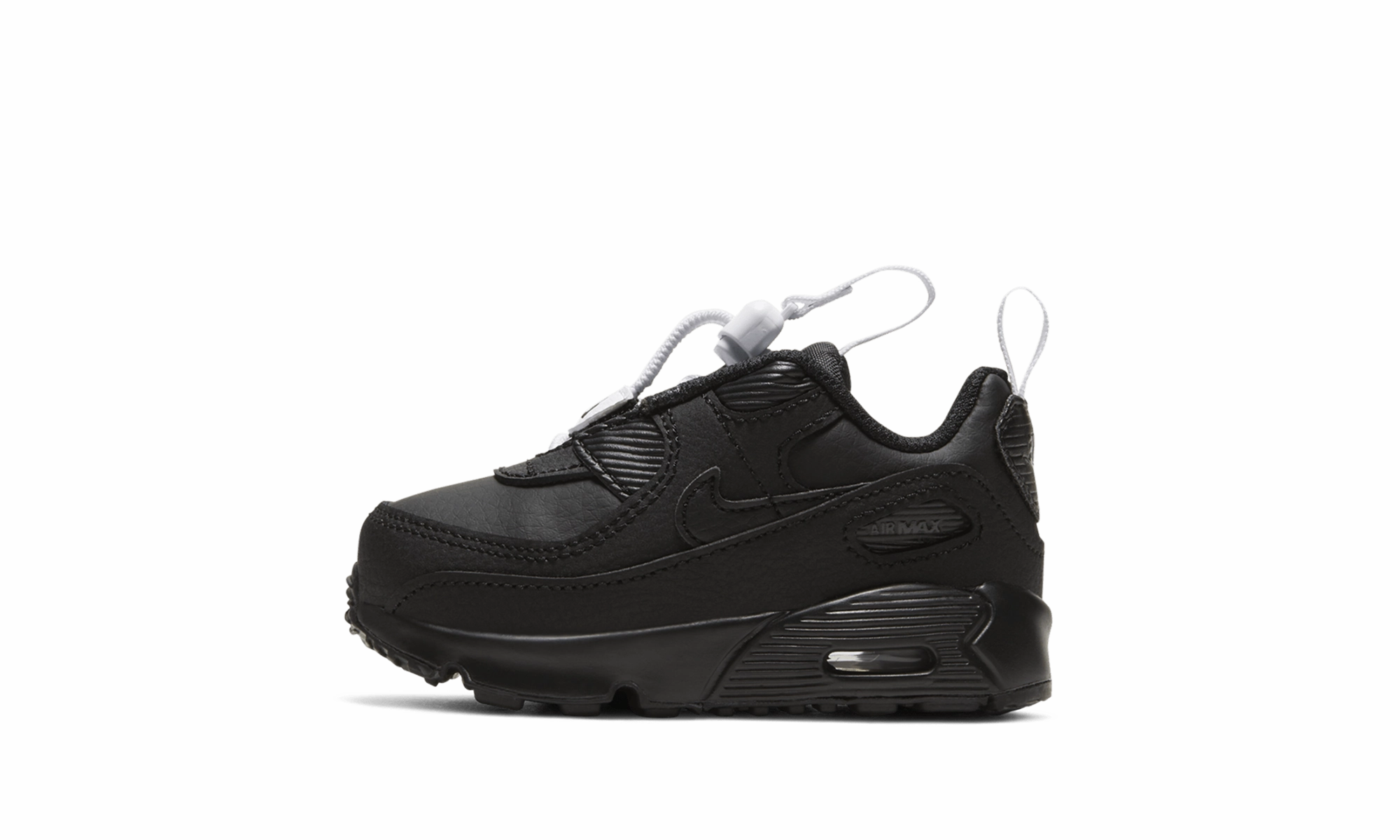 Special edition collaboration Air Max 90 Toggle TD "Triple Black" Easy Handling Elegant, Fit For The Gym
