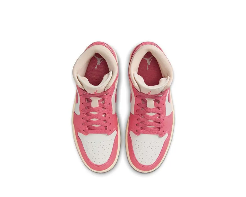Air Jordan 1 Mid W "Pink Salt" On The Go Style