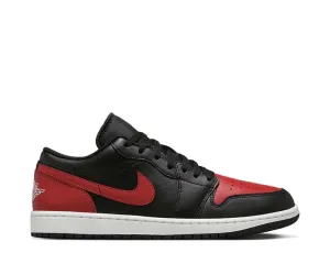 Shockproof Protection Spend Over & Save Air Jordan 1 Low "Bred" Stress-relieving deal