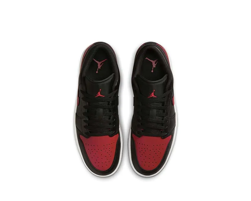 Canvas Tote With Zipper Air Jordan 1 Low "Bred"