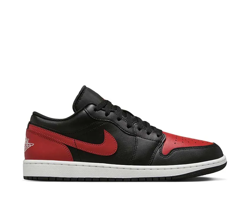 Shockproof Protection Spend Over & Save Air Jordan 1 Low "Bred" Stress-relieving deal