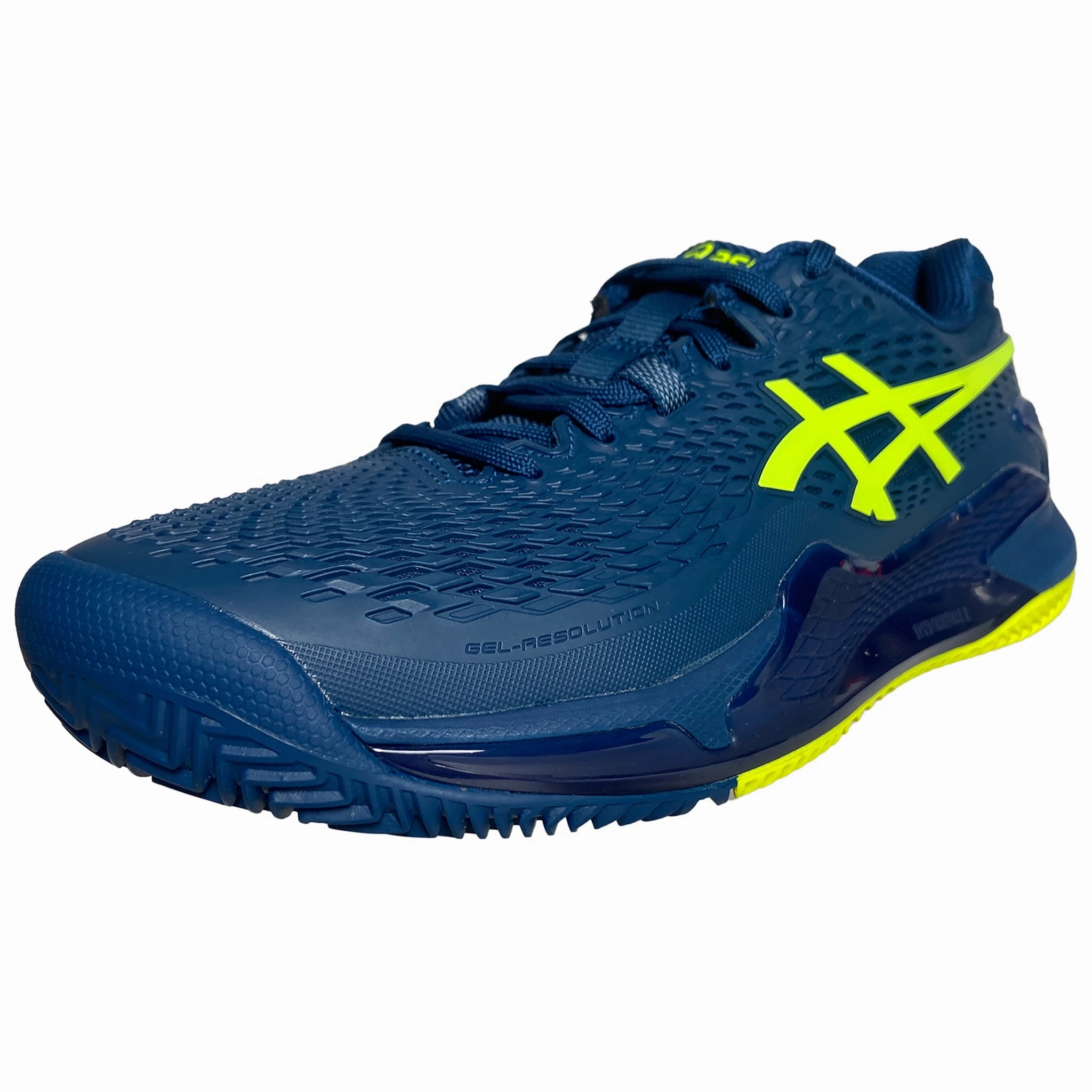 Asics Men's Gel Resolution 9 CLAY 1041A375-404 Water-Resistant, Jute, Unlined