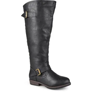 Spokane Womens Tall Round Toe Knee-High Boots