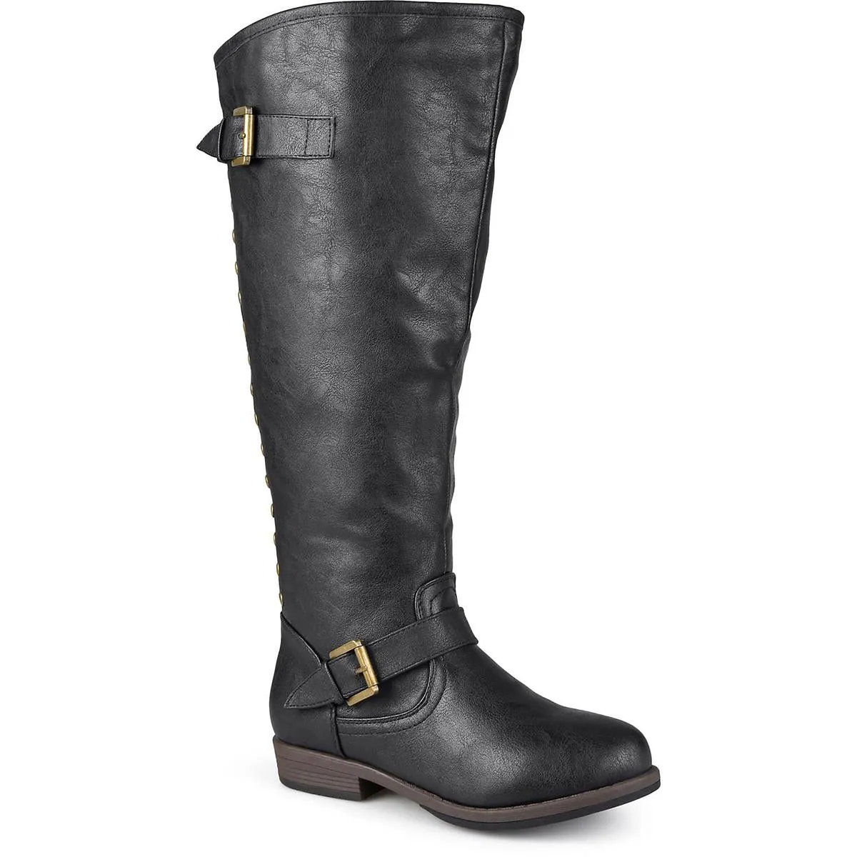 Spokane Womens Tall Round Toe Knee-High Boots