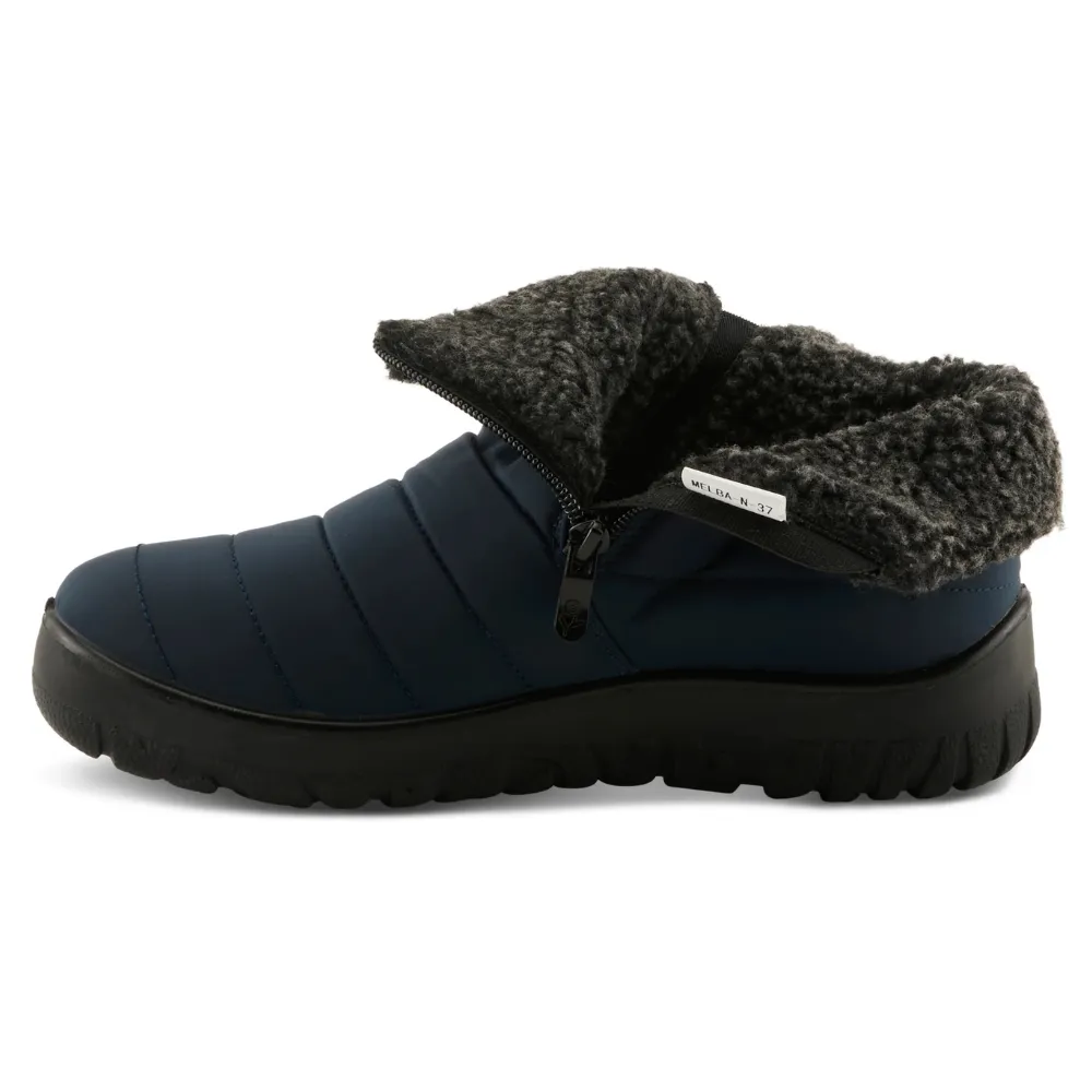 Spring Step Melba Zip Snow Boot Navy (Women's)