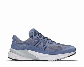 Compact And Powerful Statement New Balance 990v6 Made in USA "Purple Navy" Super Value Deal Padded Strap