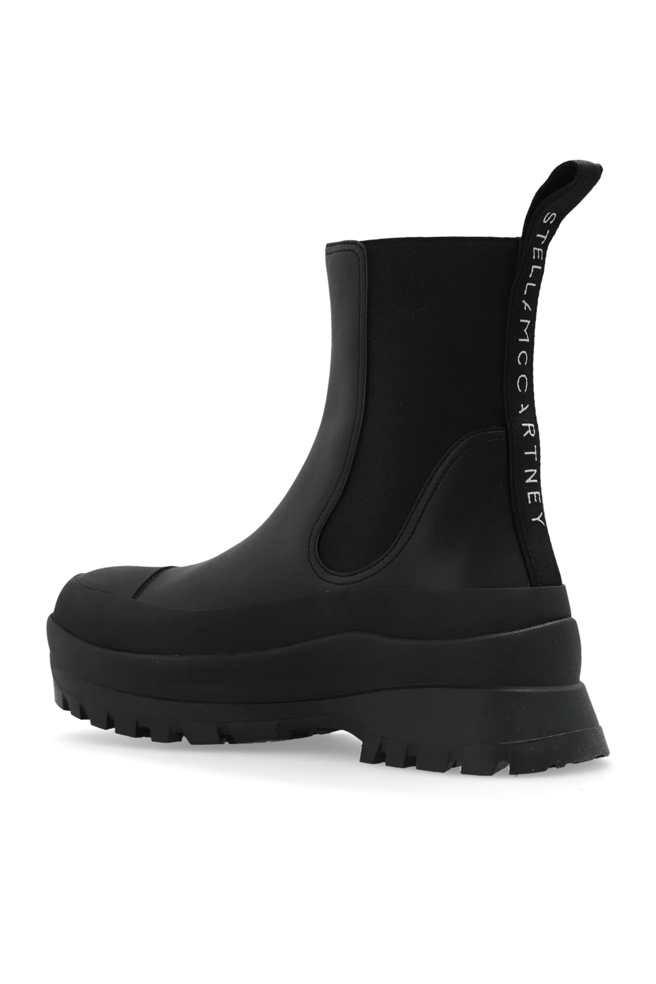 Stella Mccartney Chelsea Boots With Logo