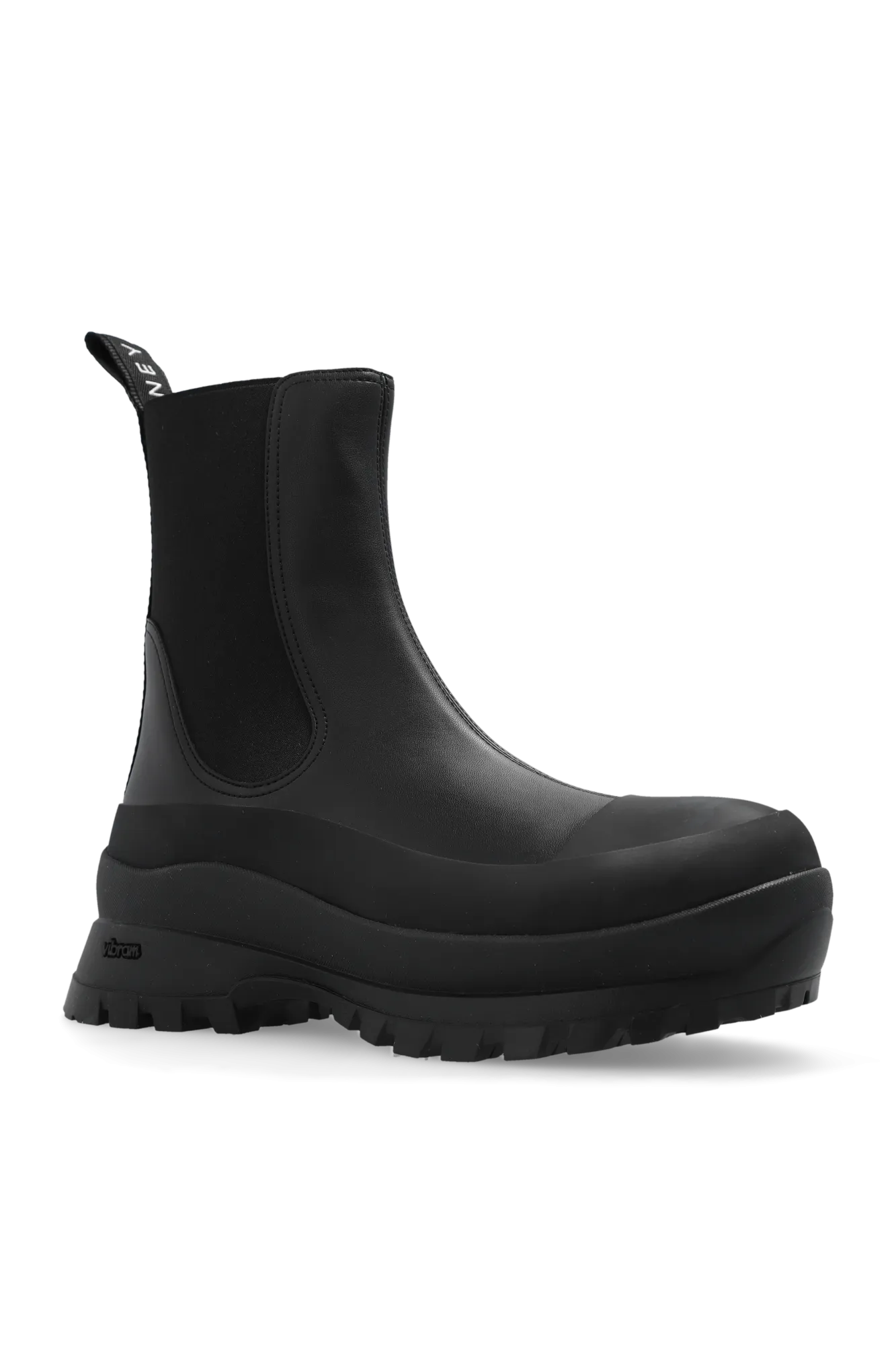 Stella Mccartney Chelsea Boots With Logo