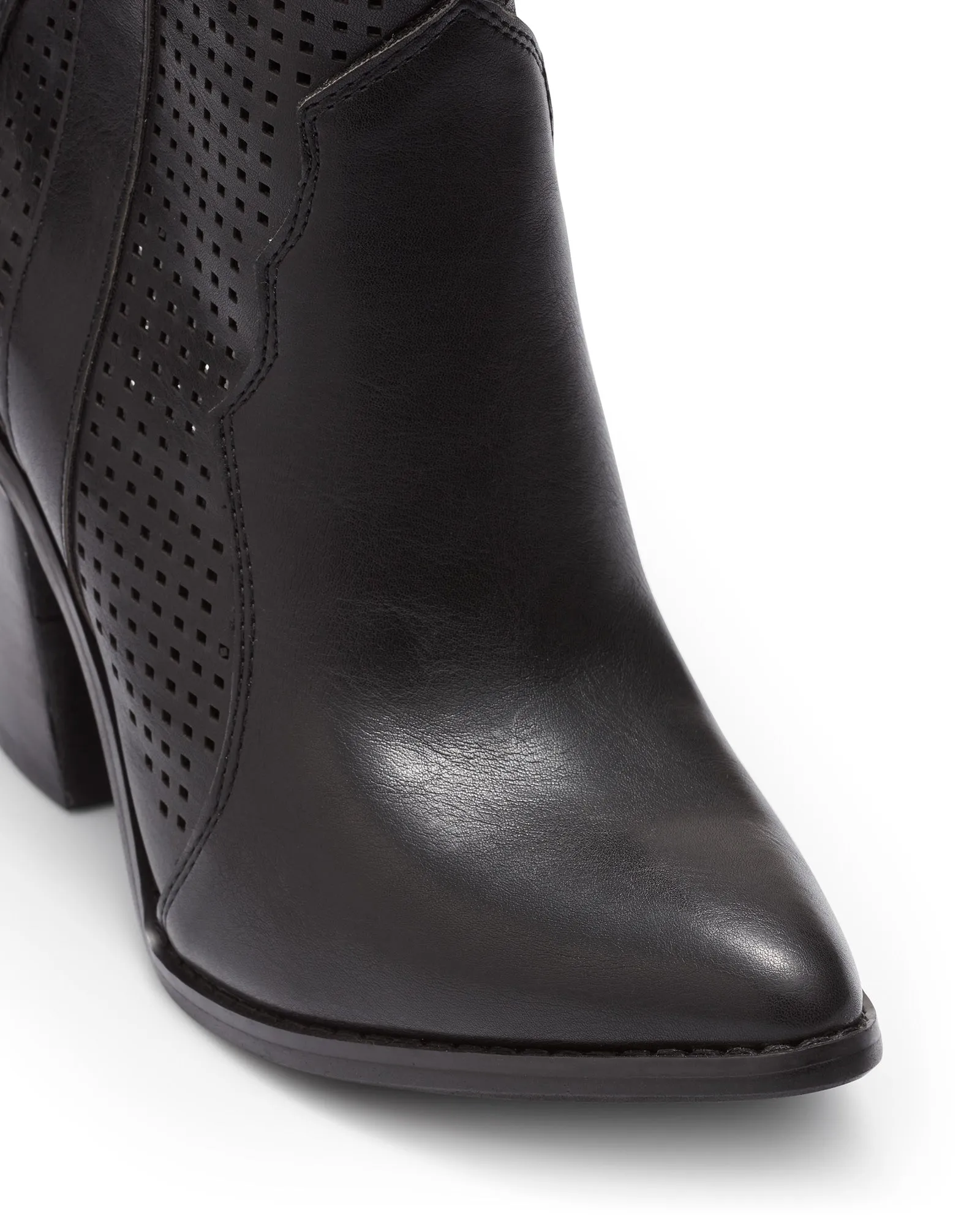 Sterling Ankle Boot Black Smooth