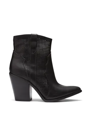 Sterling Ankle Boot Black Smooth