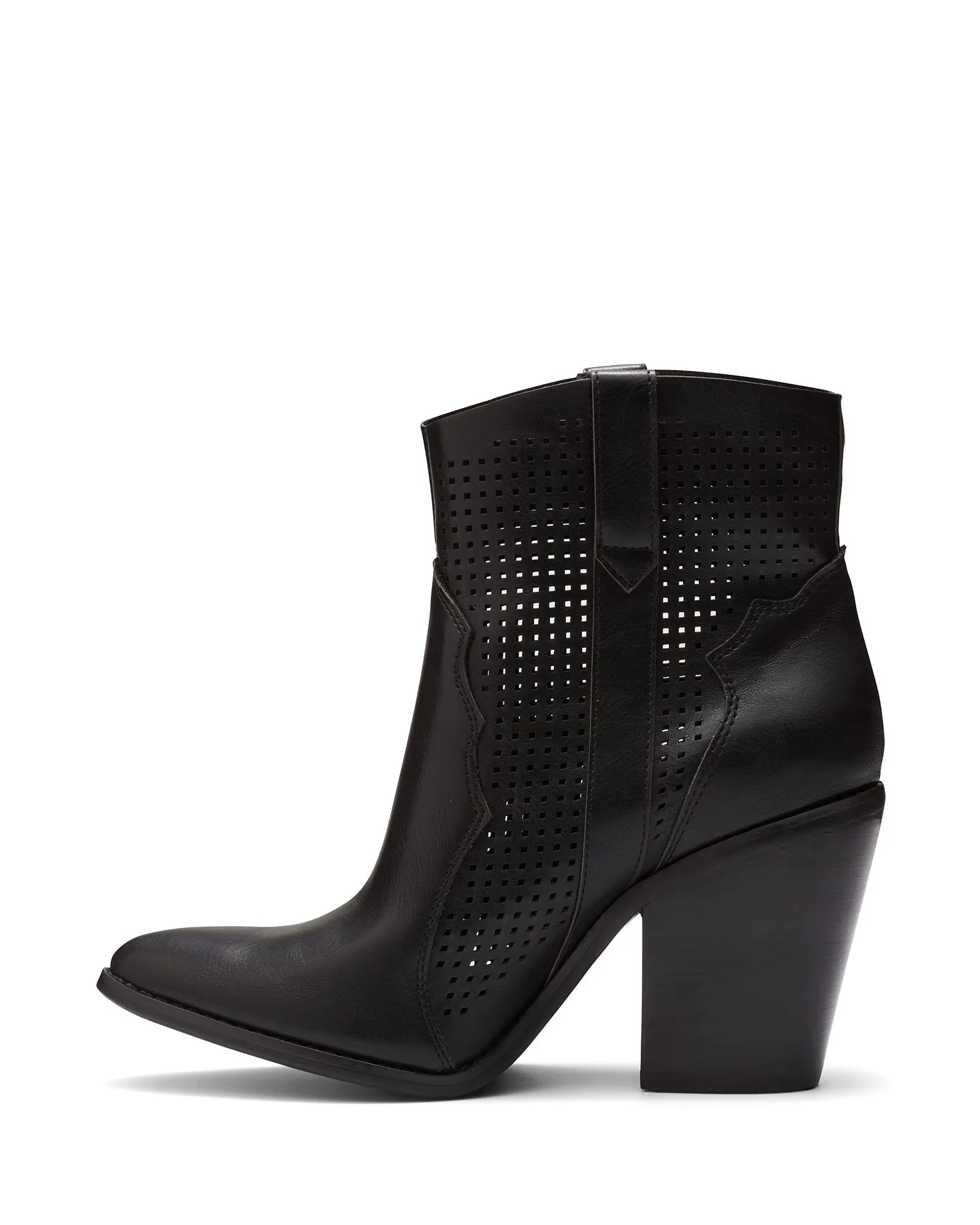 Sterling Ankle Boot Black Smooth