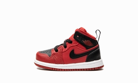 Faux Leather, Interior Pocket Stress-Free Jordan 1 Mid TD "Gym Red" Travel Essential
