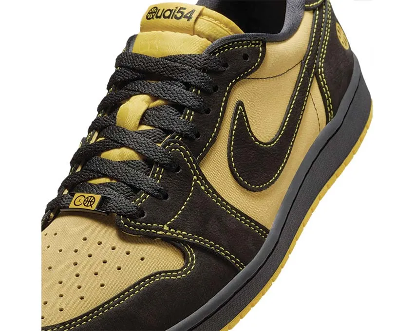Coated Canvas Air Jordan 1 Retro Low "Quai 54"
