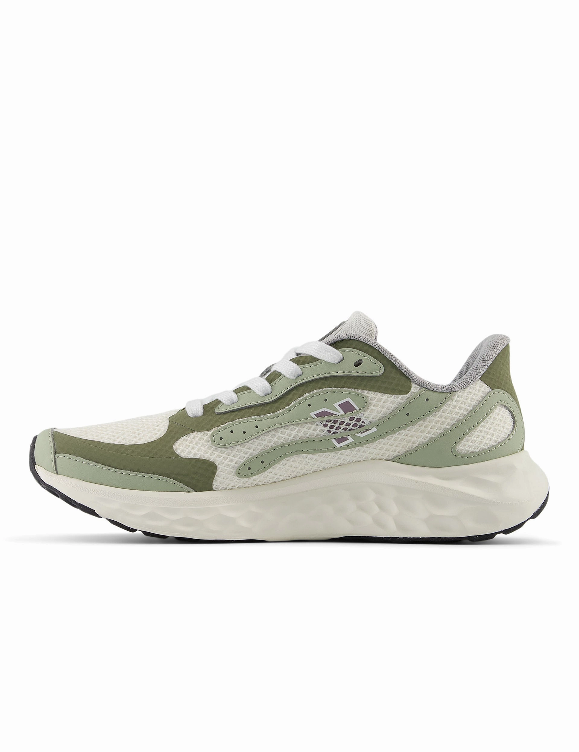 Fresh Foam Arishi v4 Tiralux Shoes - Sea Salt/Olivine/Dark Olivine Denim, Jute