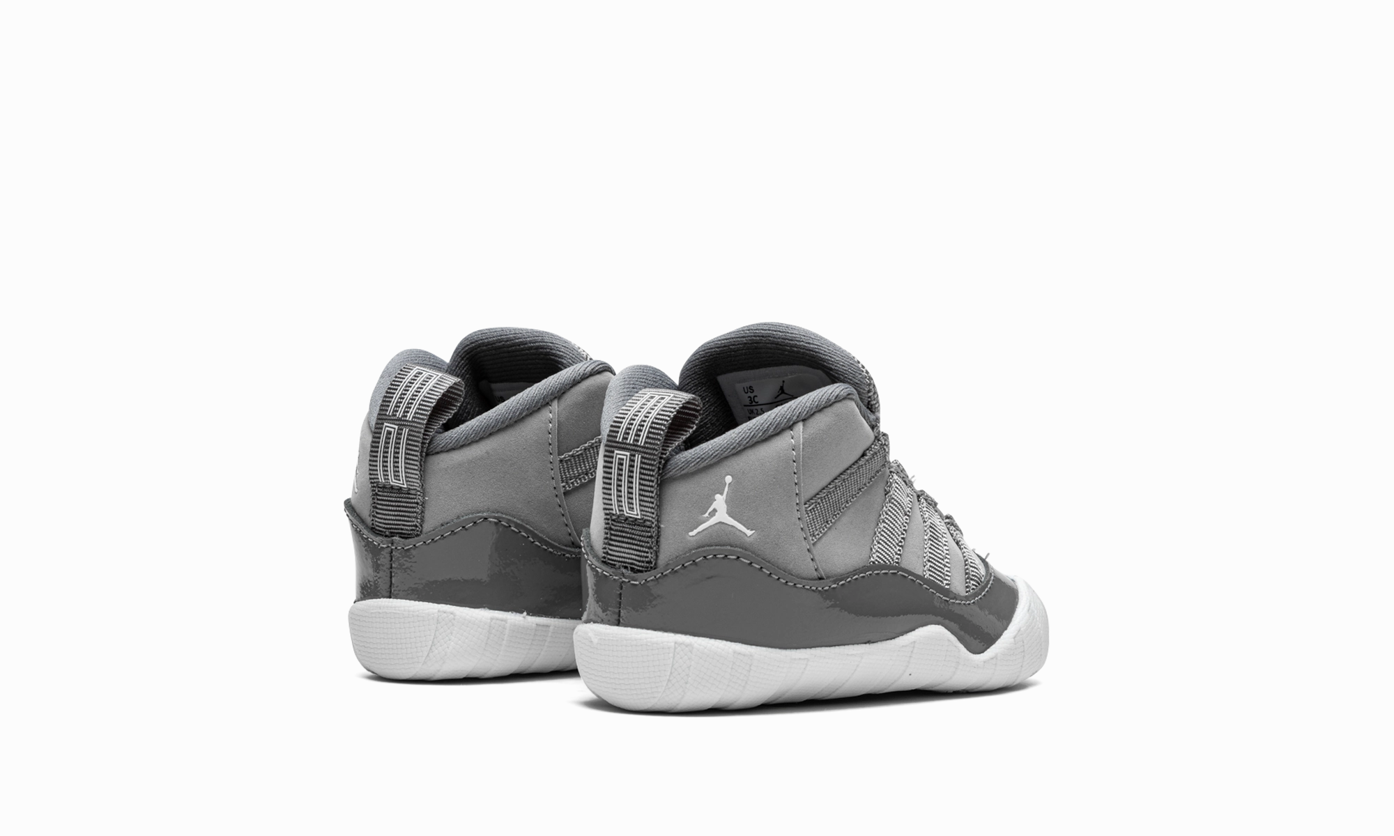 Superior Materials Jordan 11 Bootie TD "Cool Grey" Effortless Elegance
