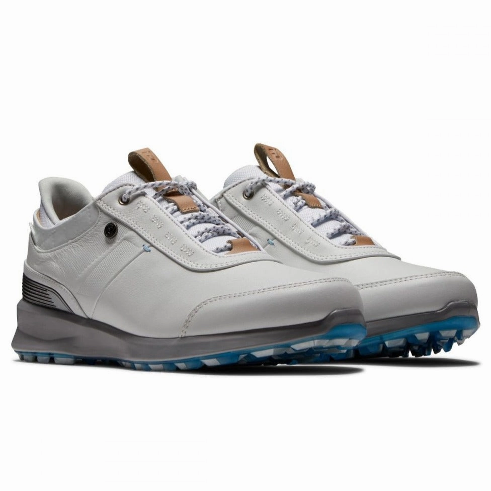 Handcrafted FootJoy Ladies Stratos Golf Shoes 90111 Anti-Slip Grip
