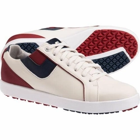 Surprise price arrives New Women's Footjoy Links Golf Shoe Almond/Burgandy Size 9 MSP$130 Money Saver Trendy Mini Handbag For Parties, Metallic Silver Clutch Purse, Top-Rated Product