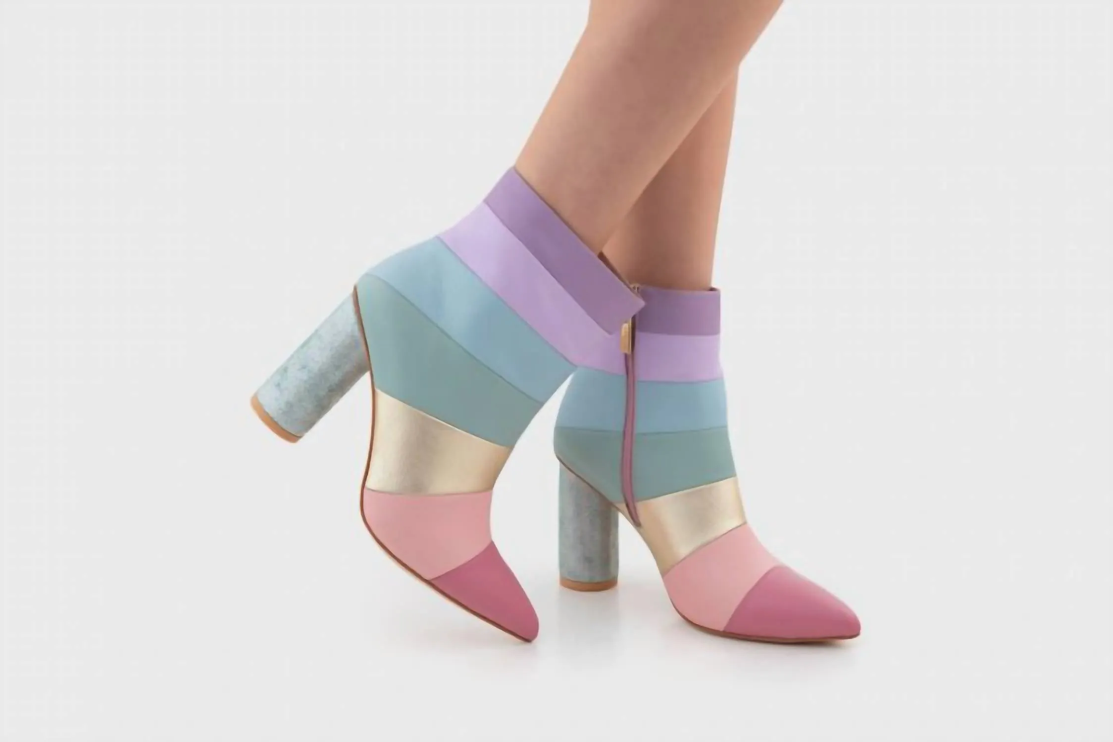Sweet Sunshine Boots In Multi