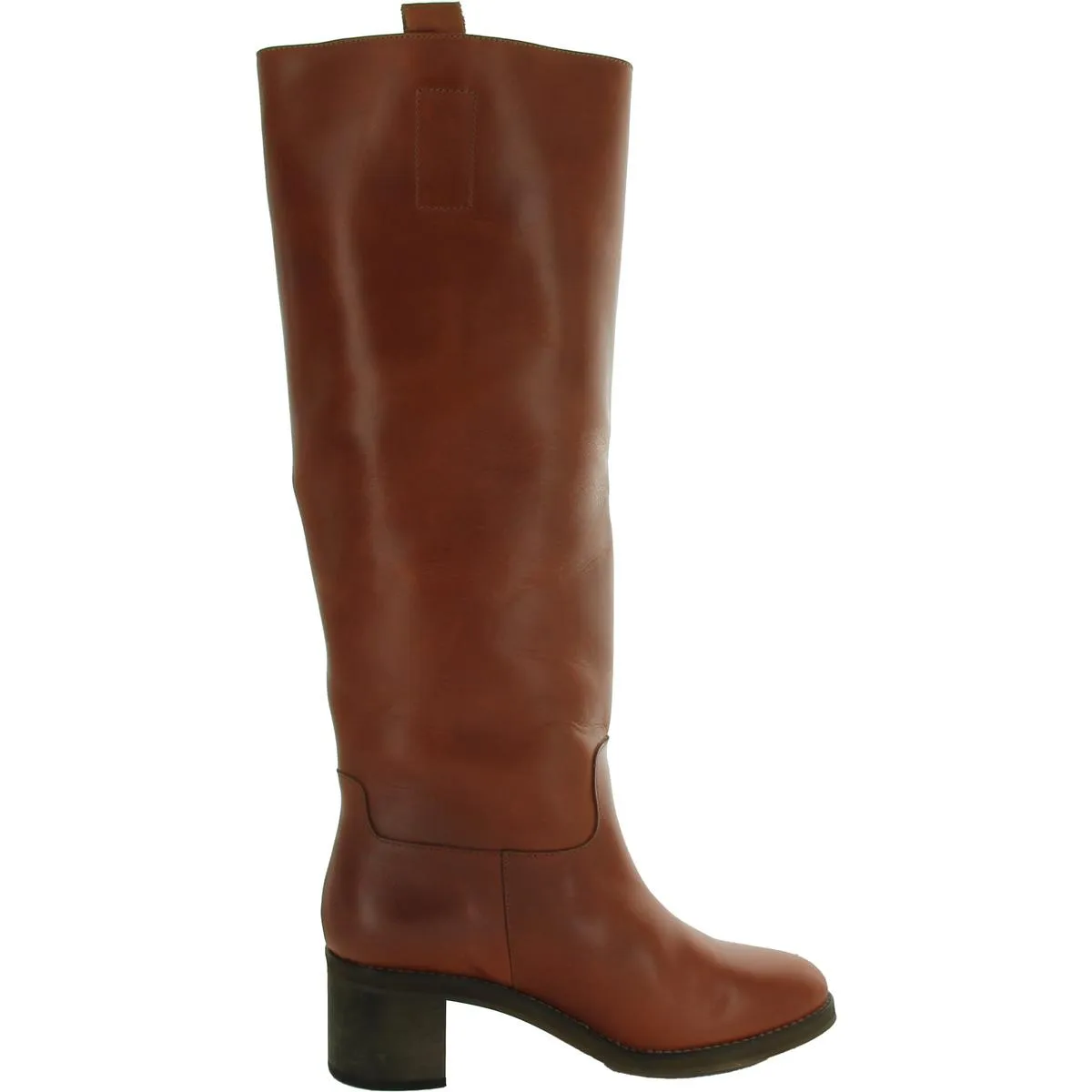Tabby Womens Solid Leather Knee-High Boots