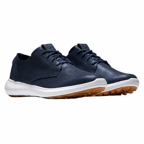 New Footjoy Flex LX Spikeless Shoes in Navy  MSP$100 Ready For Anything, Strap Pad