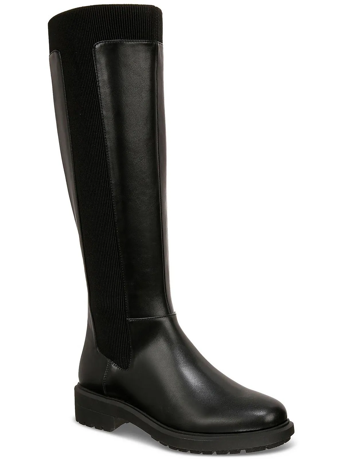 Tamira Womens Faux Leather Riding Knee-High Boots