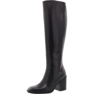 Teresa  Womens Padded Insole Leather Knee-High Boots