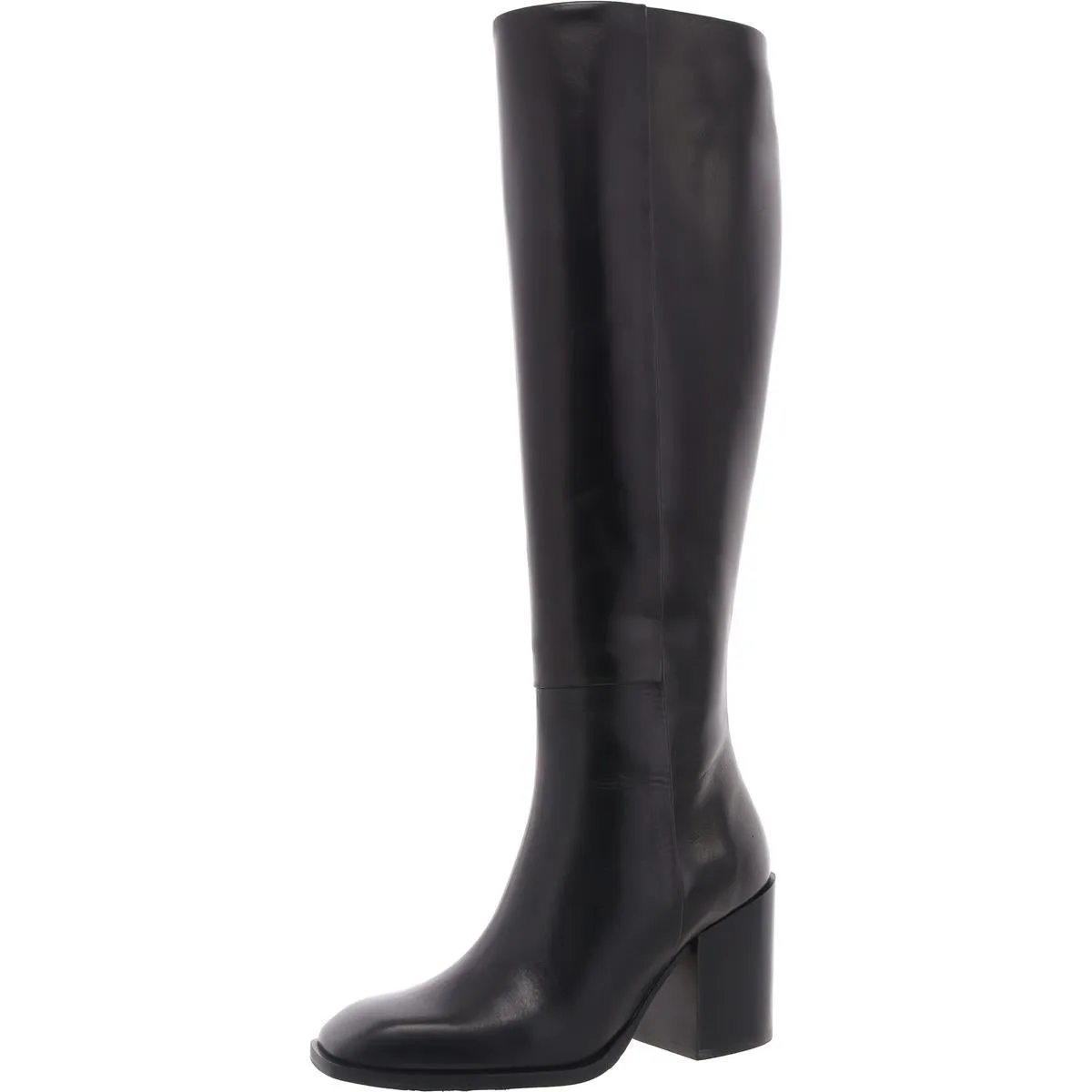 Teresa  Womens Padded Insole Leather Knee-High Boots