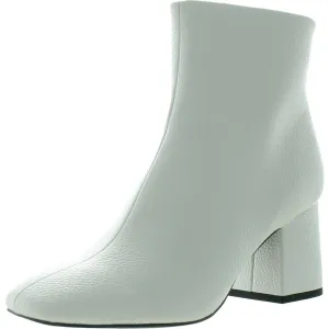 The Geminni Bootie Womens Padded Insole Faux Leather Booties
