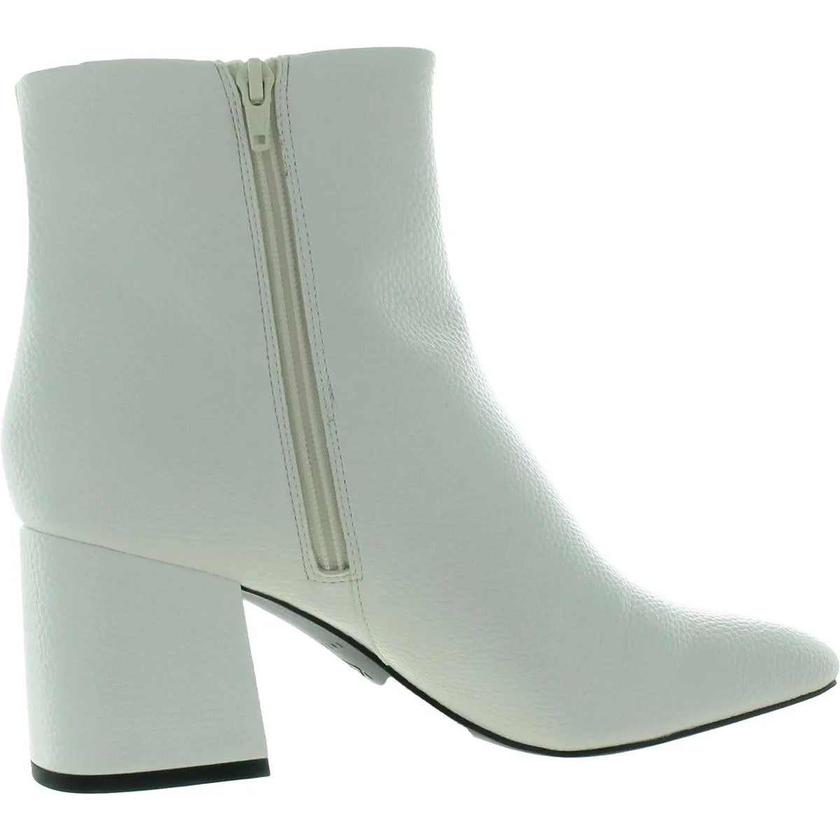 The Geminni Bootie Womens Padded Insole Faux Leather Booties