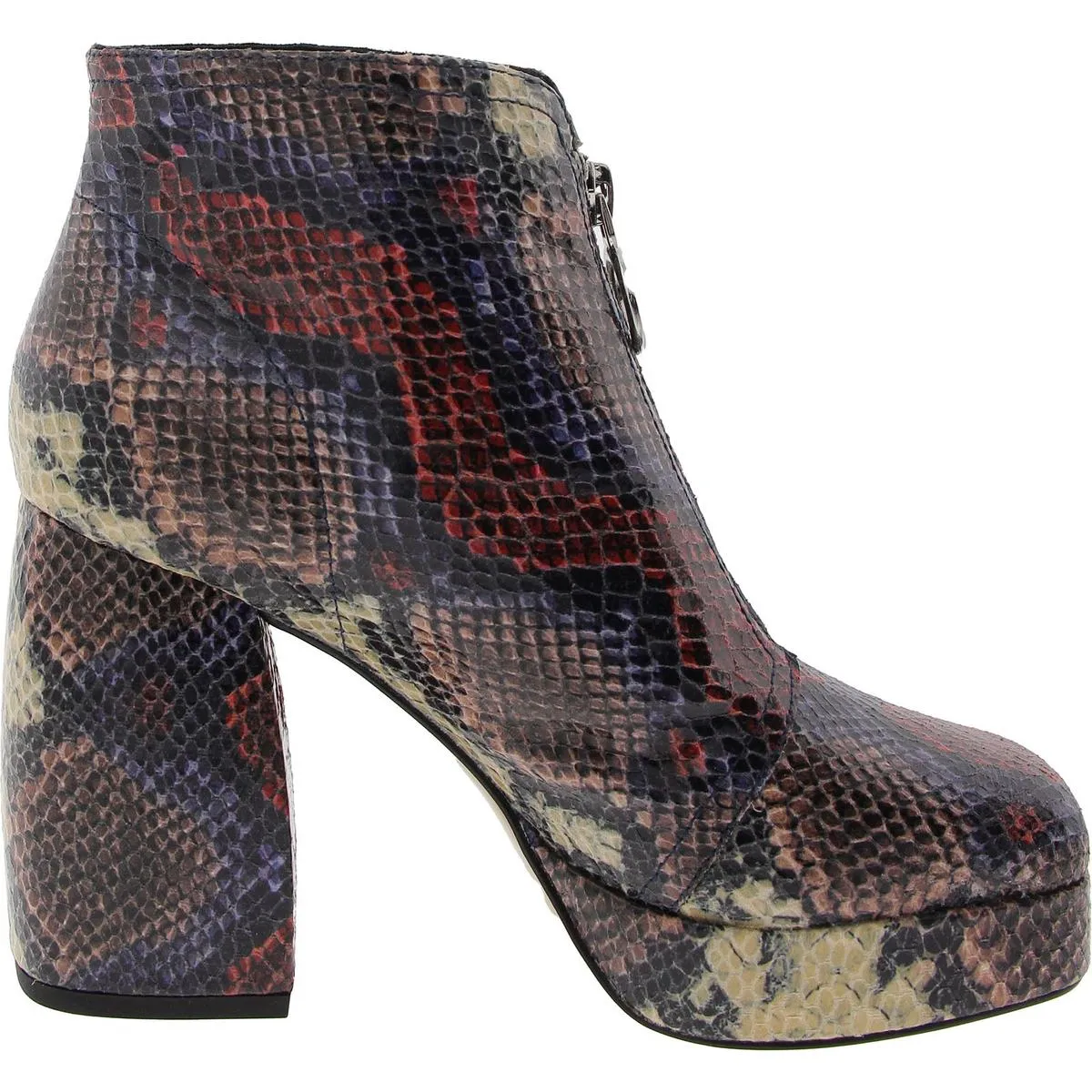 The Uplift Bootie Womens Block Heel Manmade Ankle Boots