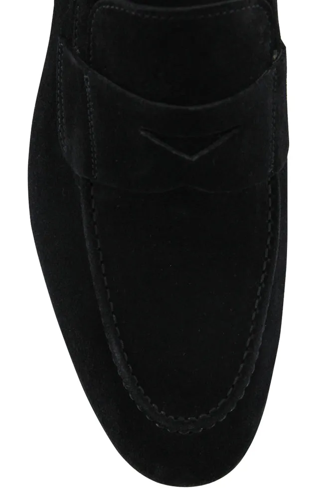 Optimized For Daily Use Fiori Di Lusso Black Penny Loafers