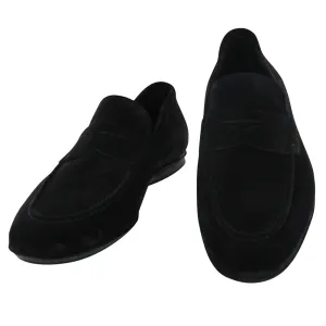 Oversized Time is Running Out Fiori Di Lusso Black Penny Loafers Spend & Get Gift
