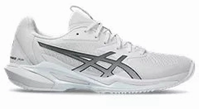TodayS Special Time Saver Asics Women's Solution Speed FF 3 (White/Metropolis) Consumer-grade special Waterproof